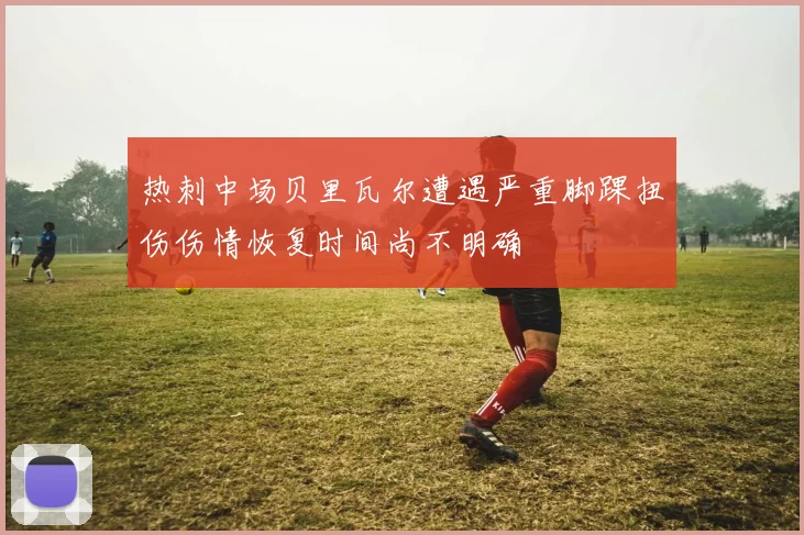 热刺中场贝里瓦尔遭遇严重脚踝扭伤伤情恢复时间尚不明确